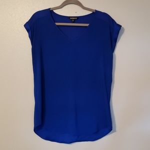 Express Royal Blue Blouse